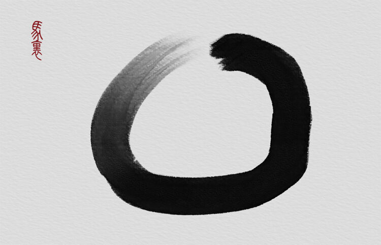 abstract enso art – Illuminart Designs
